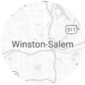 Winston Salem Map Icon