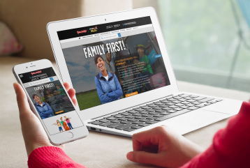Example of Peters Auto Mall Custom Website
