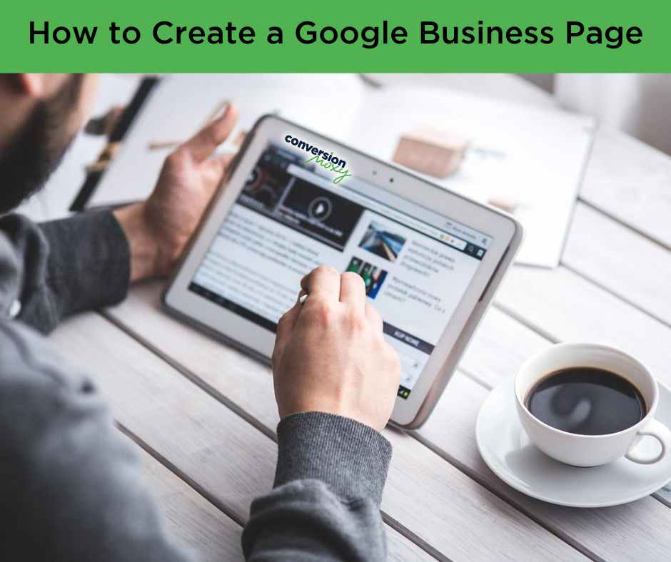 how to create a Google Business Page